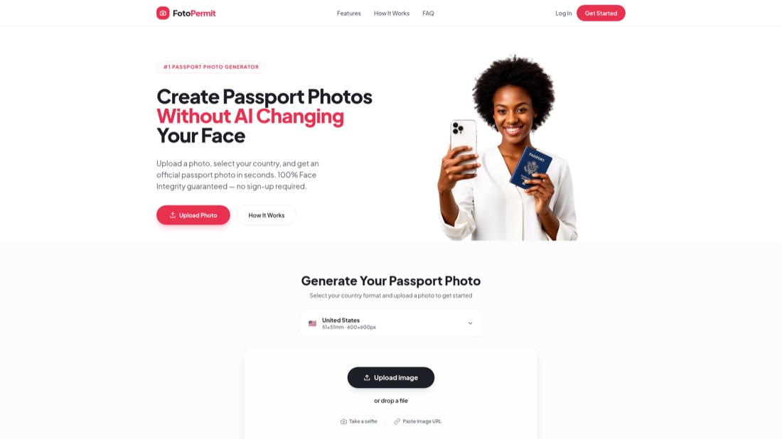 FotoPermit website