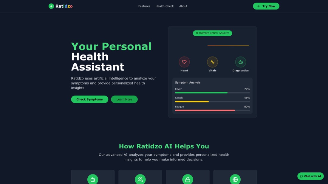 Ratidzo website