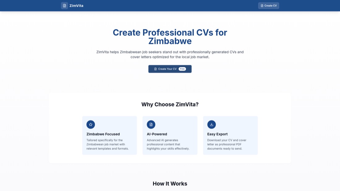 ZimVita website